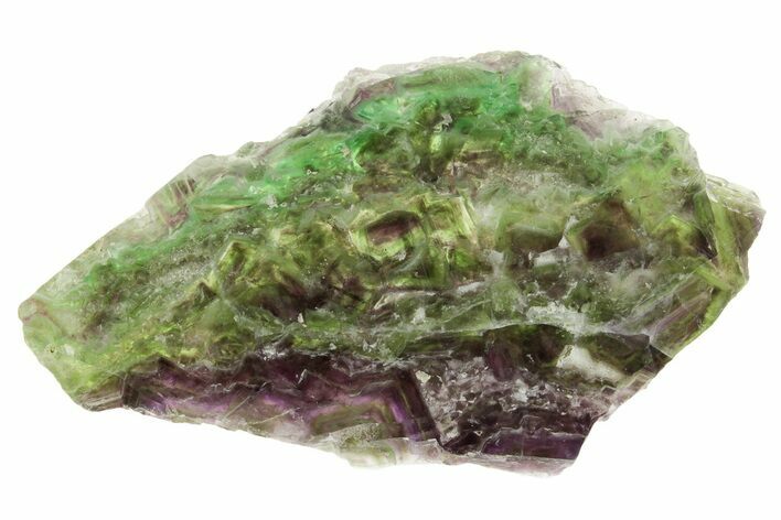 Colorful Polished Fluorite Slab - China #367882